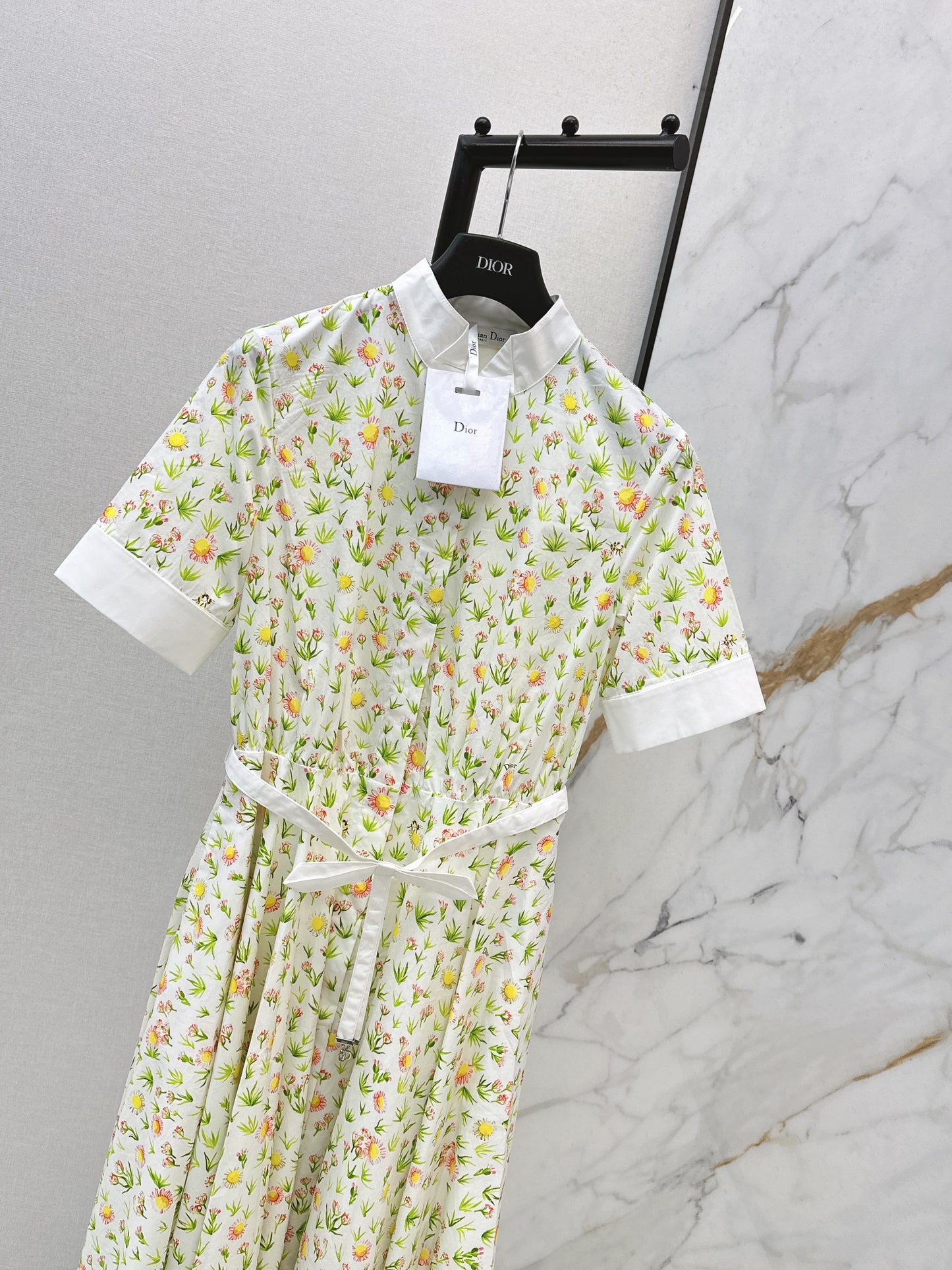 26SS NEW floral pattern long dress