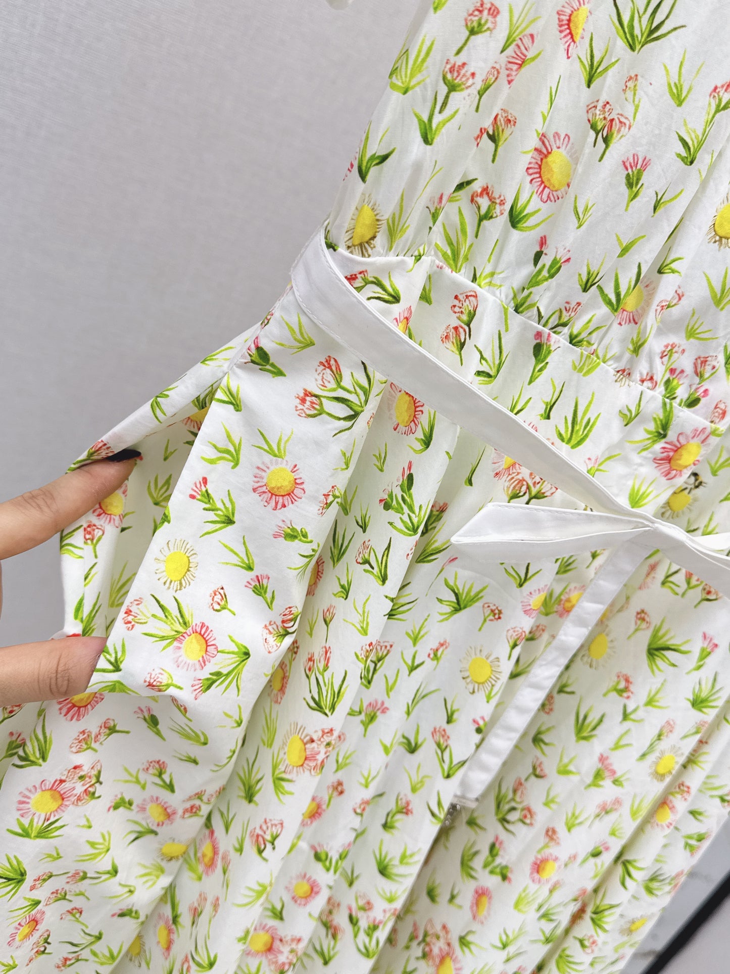 26SS NEW floral pattern long dress
