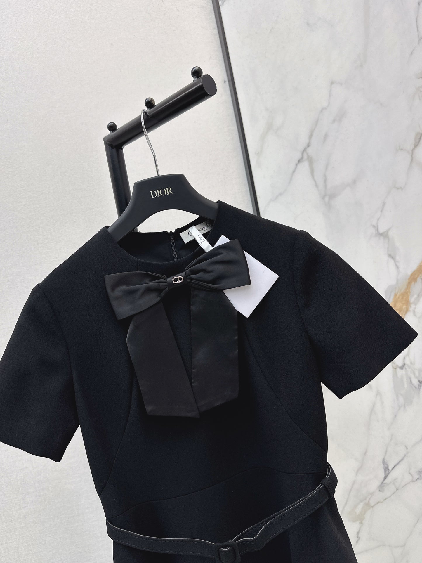 26SS NEW Bow embellished long dress