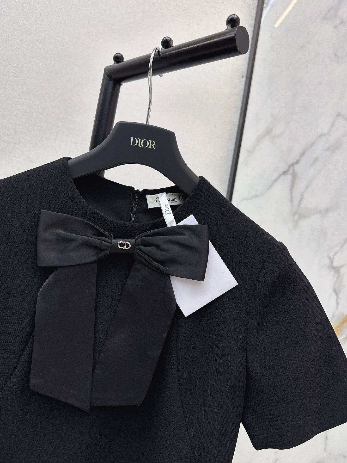 26SS NEW Bow embellished long dress