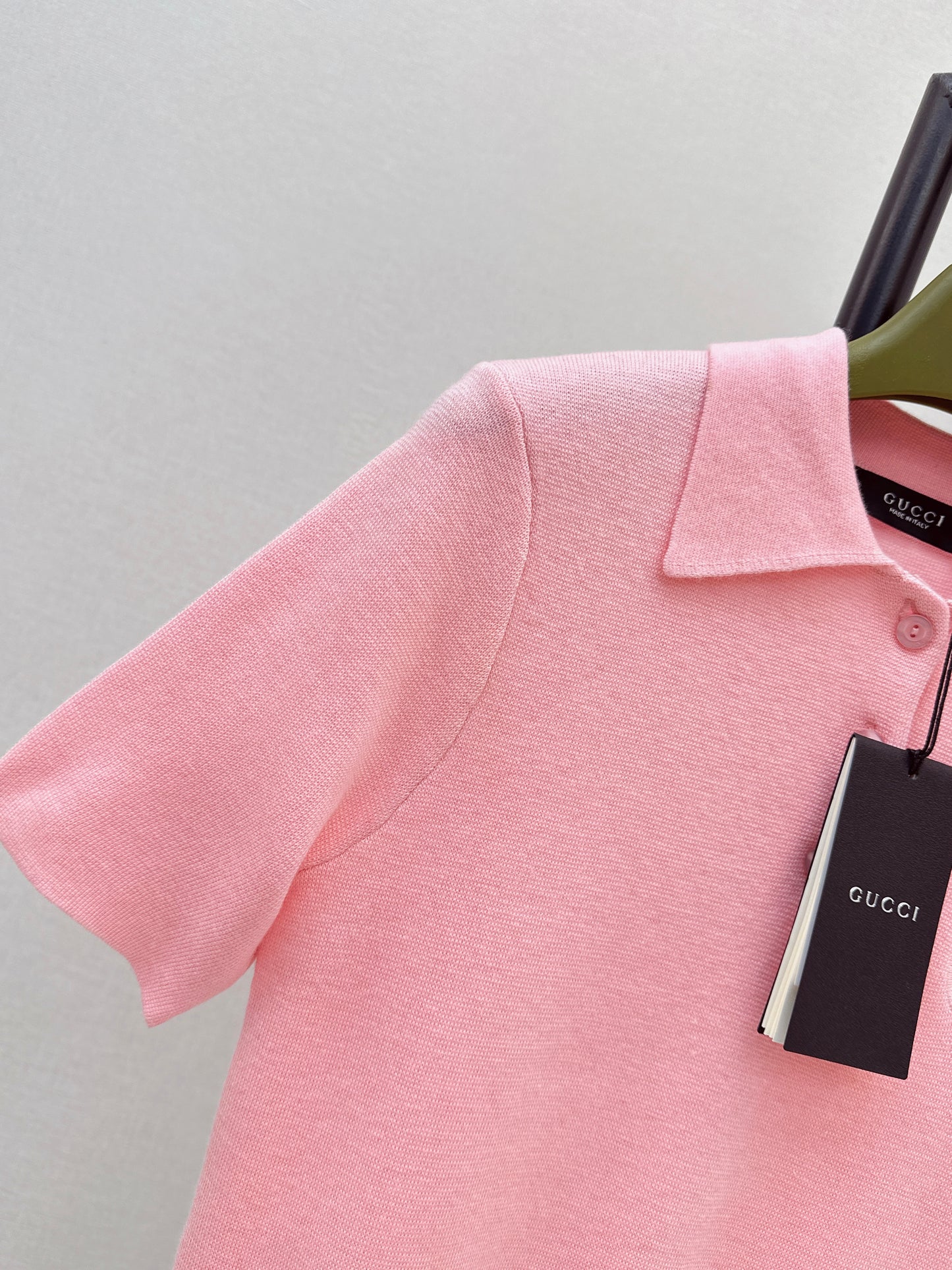 26SS NEUER Polo-Pullover, bestickter Pullover