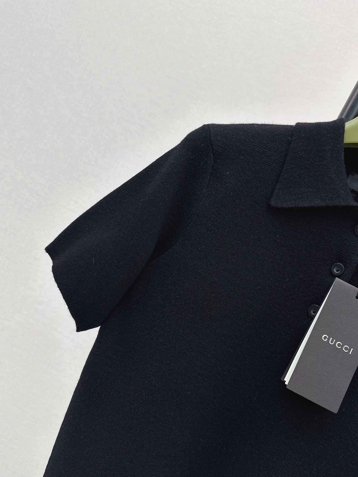 26SS NEUER Polo-Pullover, bestickter Pullover