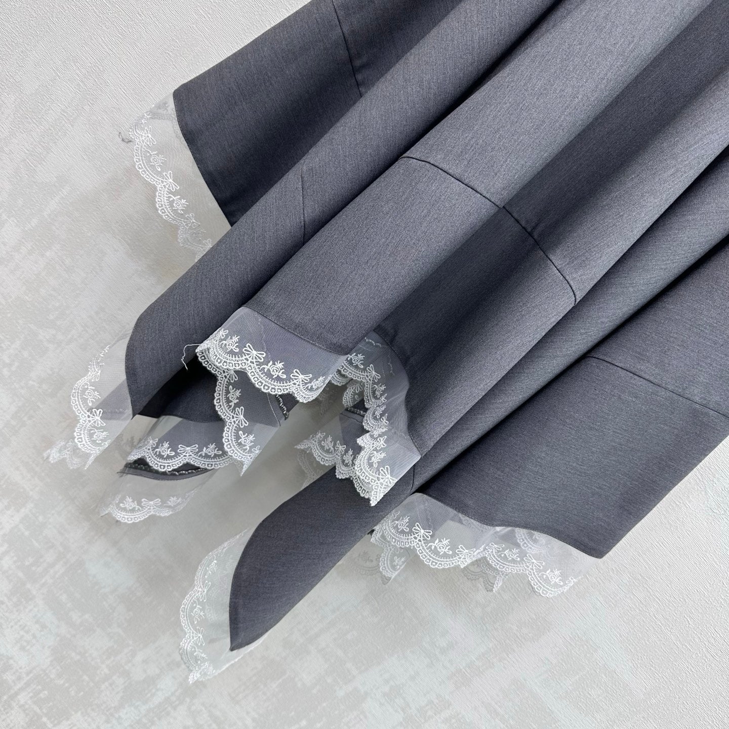 26SS NEW Customized material irregular splicing skirt