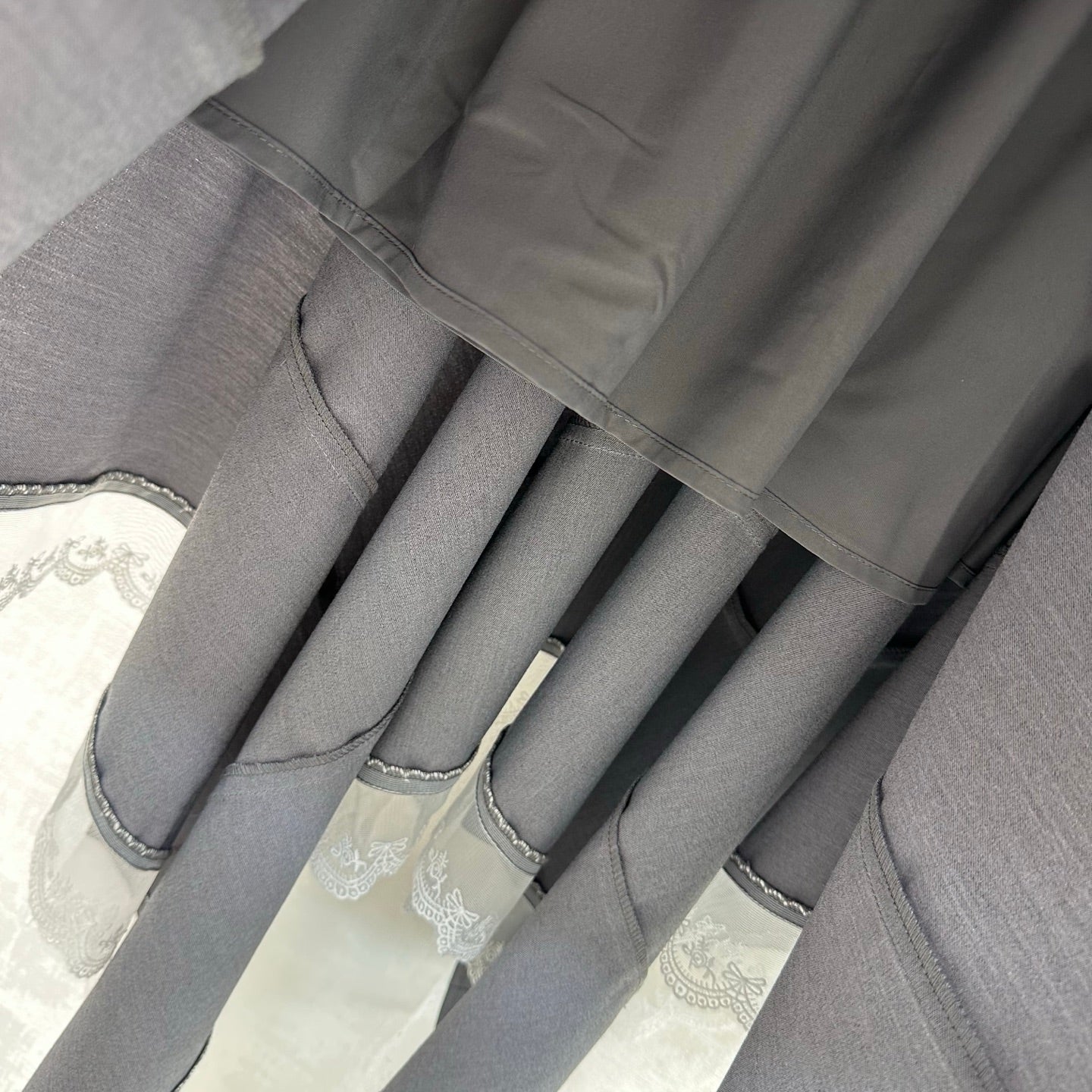 26SS NEW Customized material irregular splicing skirt