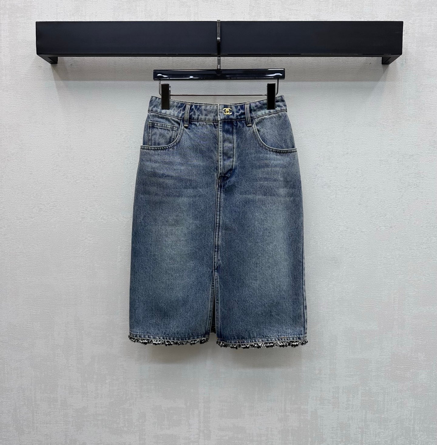 26SS NEW patchwork denim skirt