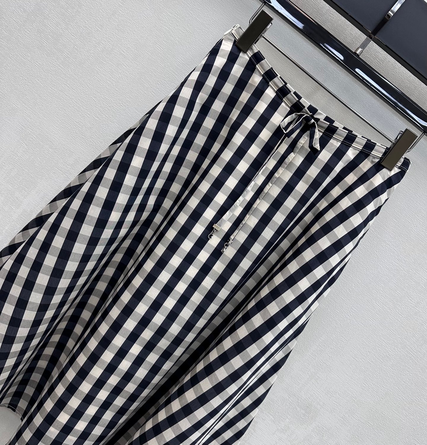 26SS NEW Plaid pleated skirt