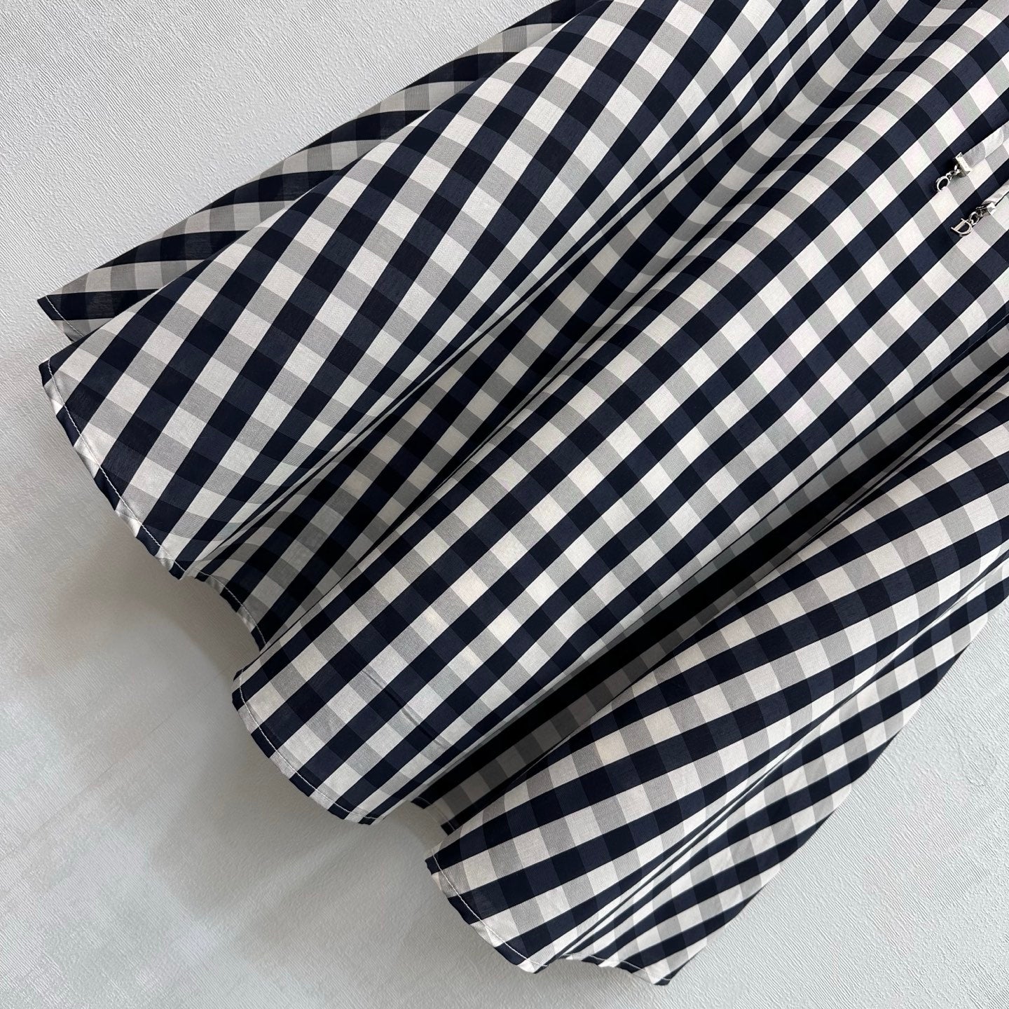26SS NEW Plaid pleated skirt