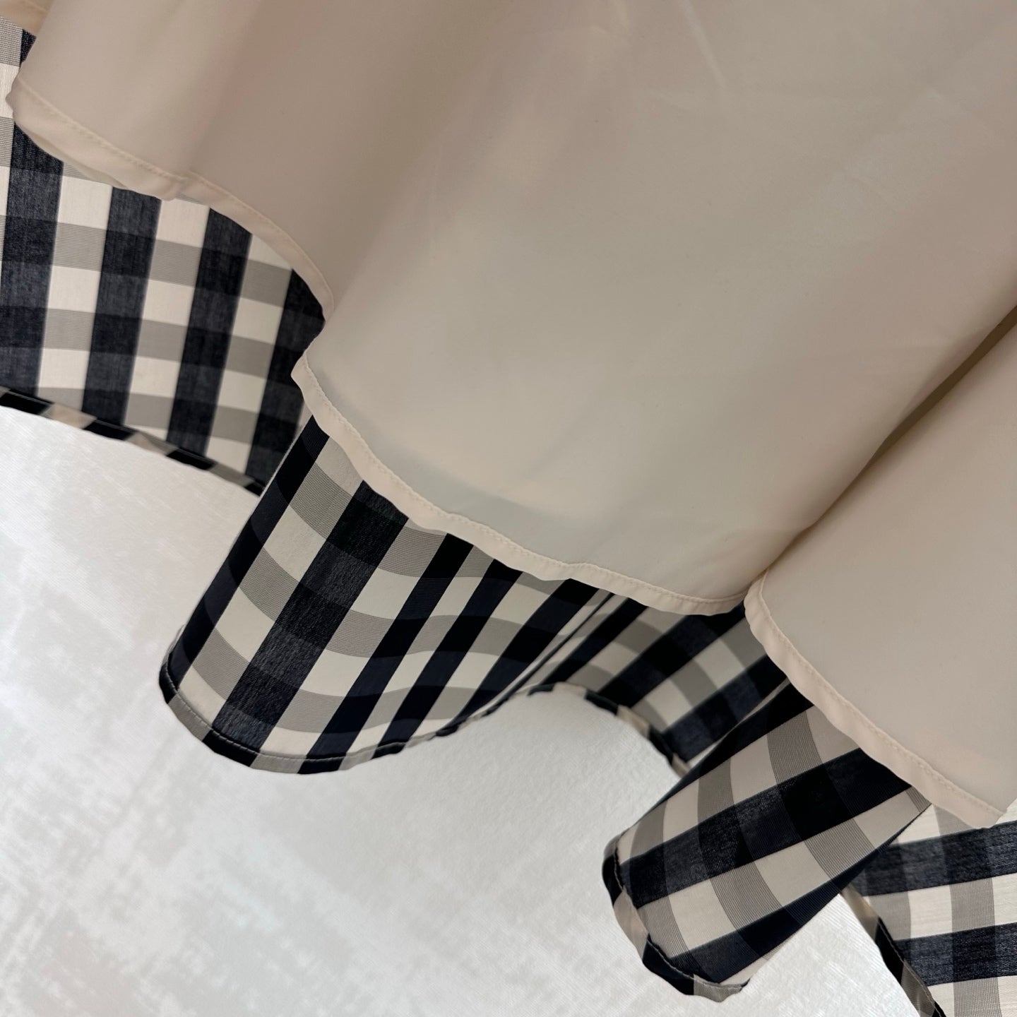 26SS NEW Plaid pleated skirt