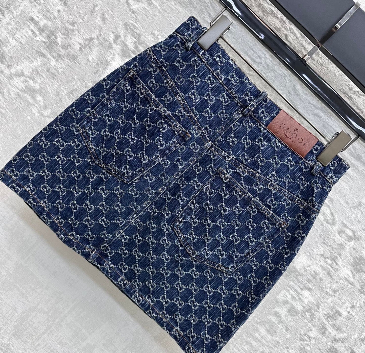 26SS NEW jacquard denim skirt