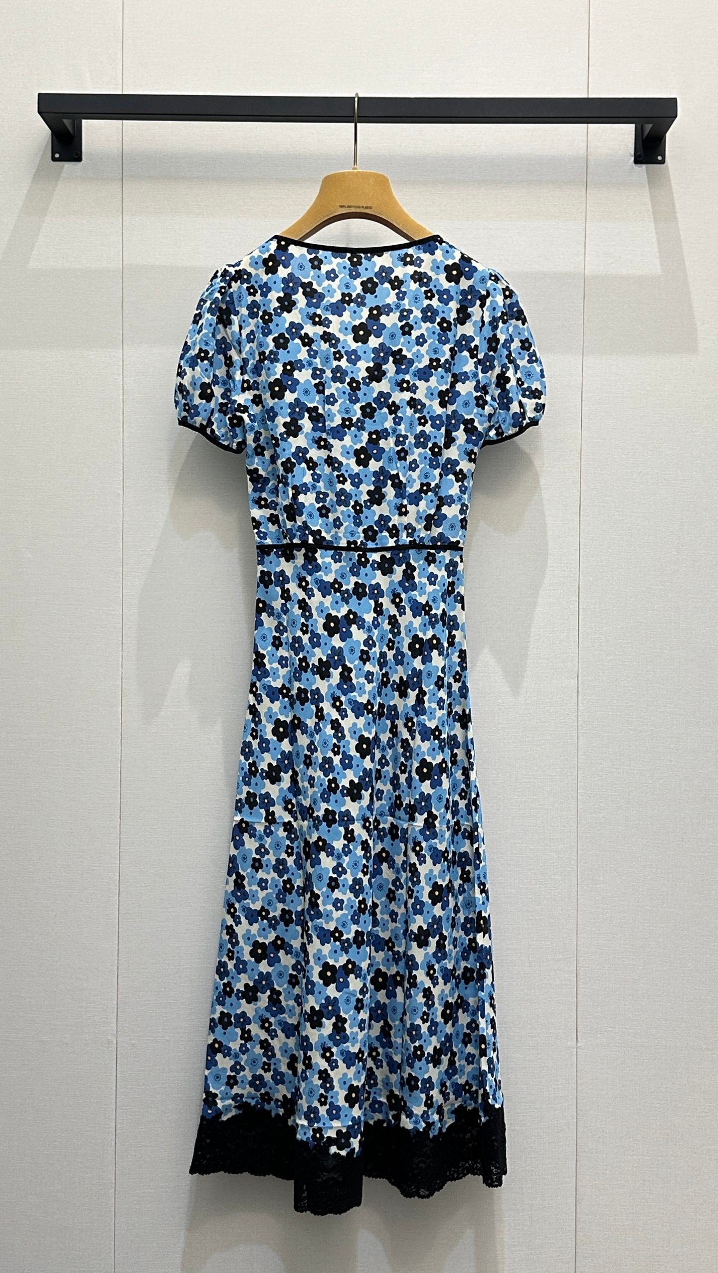 26SS NEW Mulberry silk floral V-neck dress