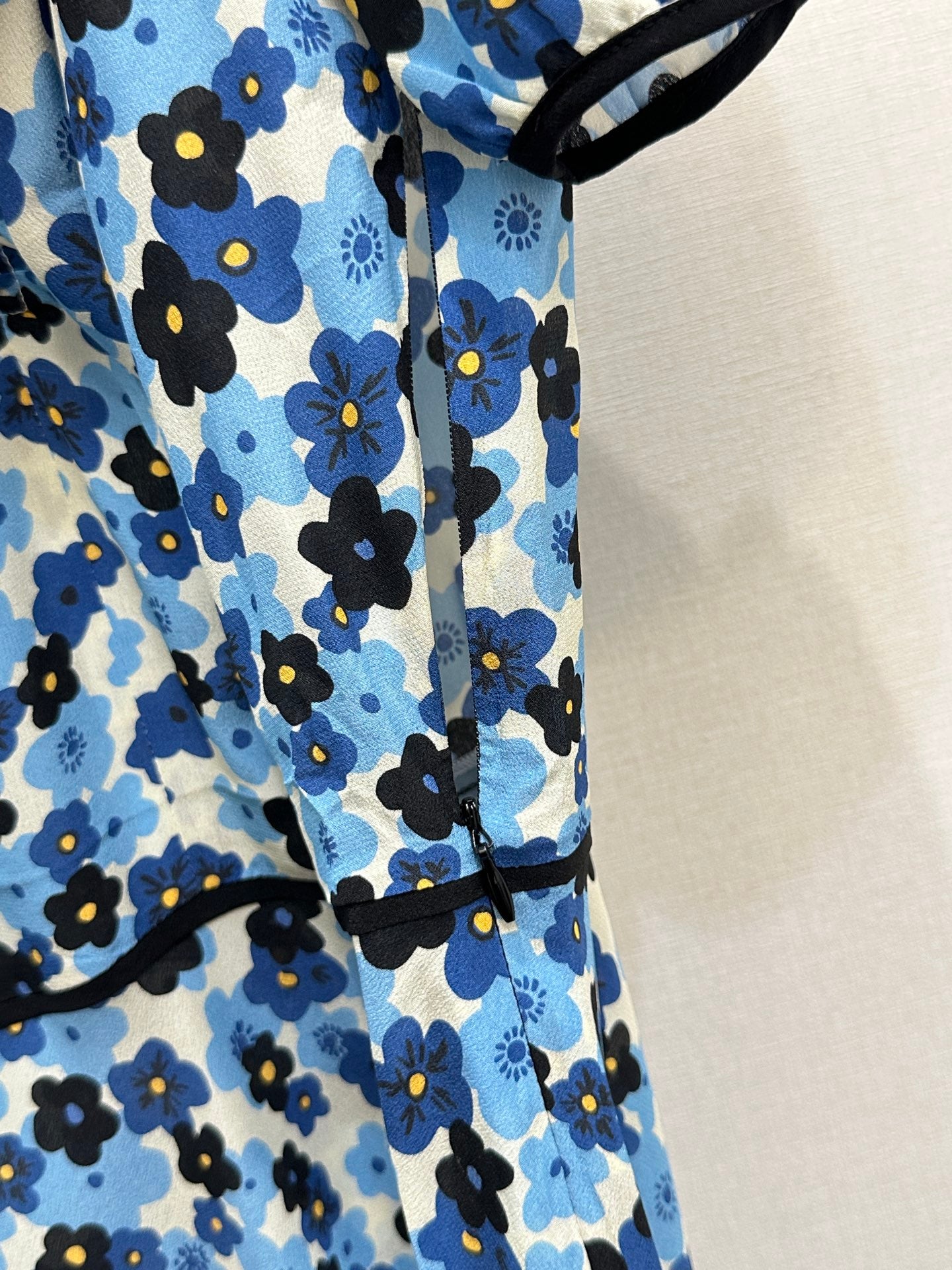26SS NEW Mulberry silk floral V-neck dress