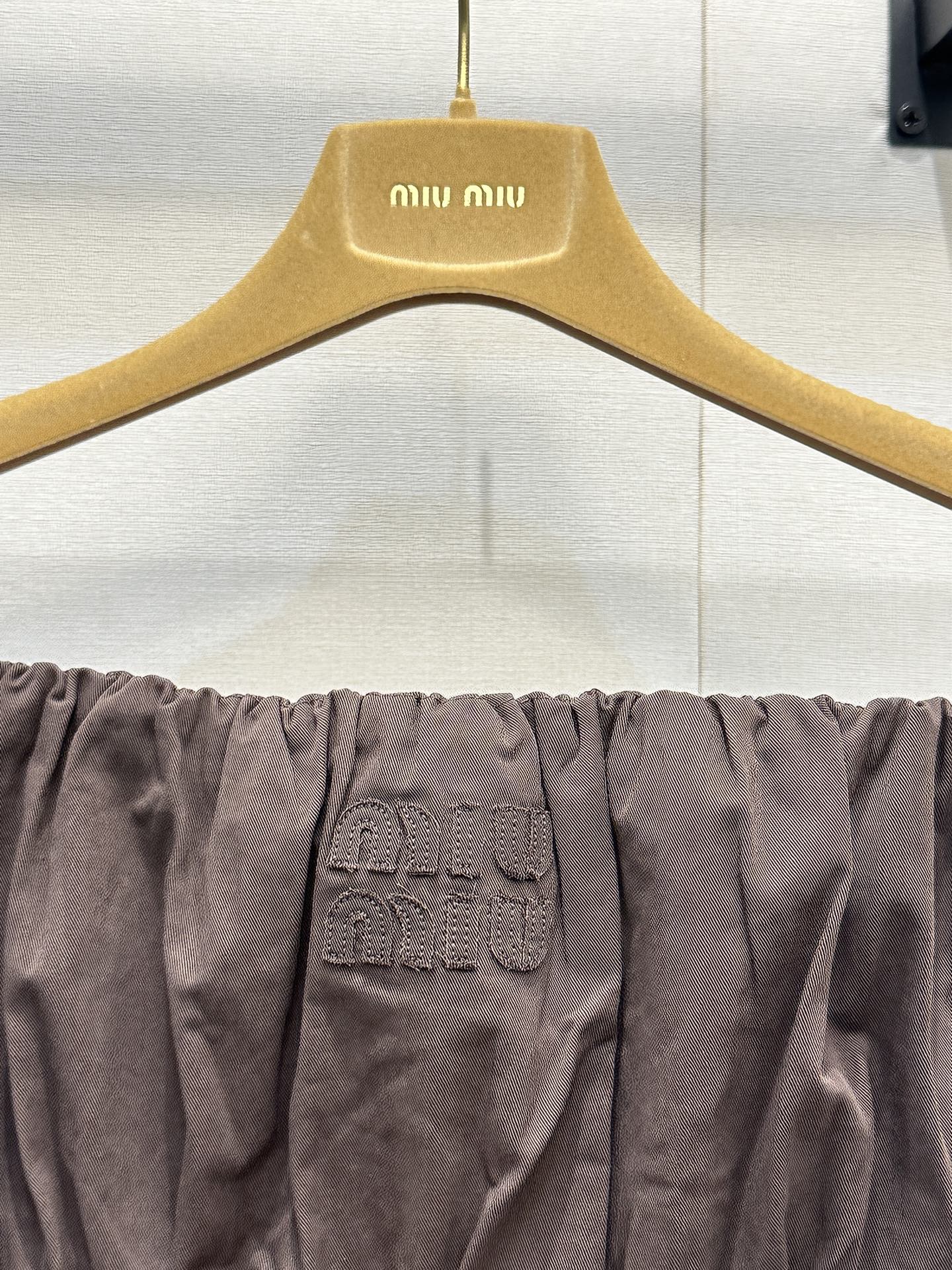 26SS NEW Embroidered logo cashew stretch tube top