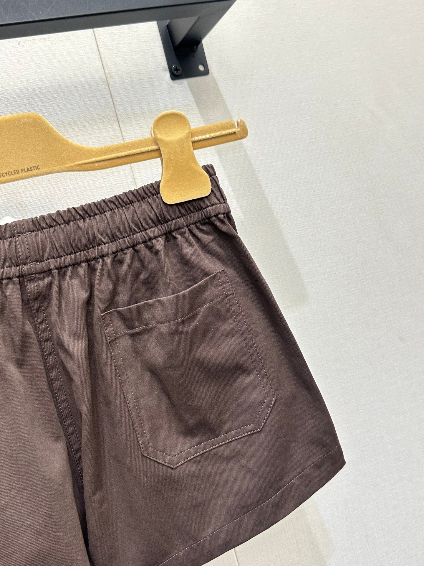 26SS NEW Letter embroidered elastic waist shorts