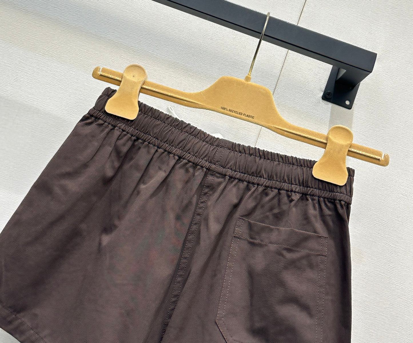 26SS NEW Letter embroidered elastic waist shorts