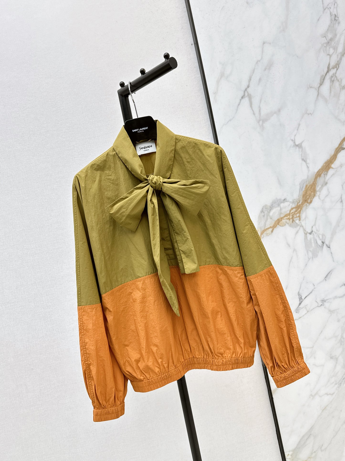 26SS NEW Colorblocked Charge Ribbon Sweatshirt