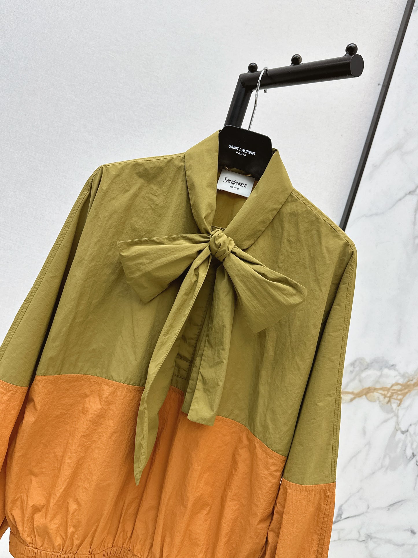 26SS NEW Colorblocked Charge Ribbon Sweatshirt