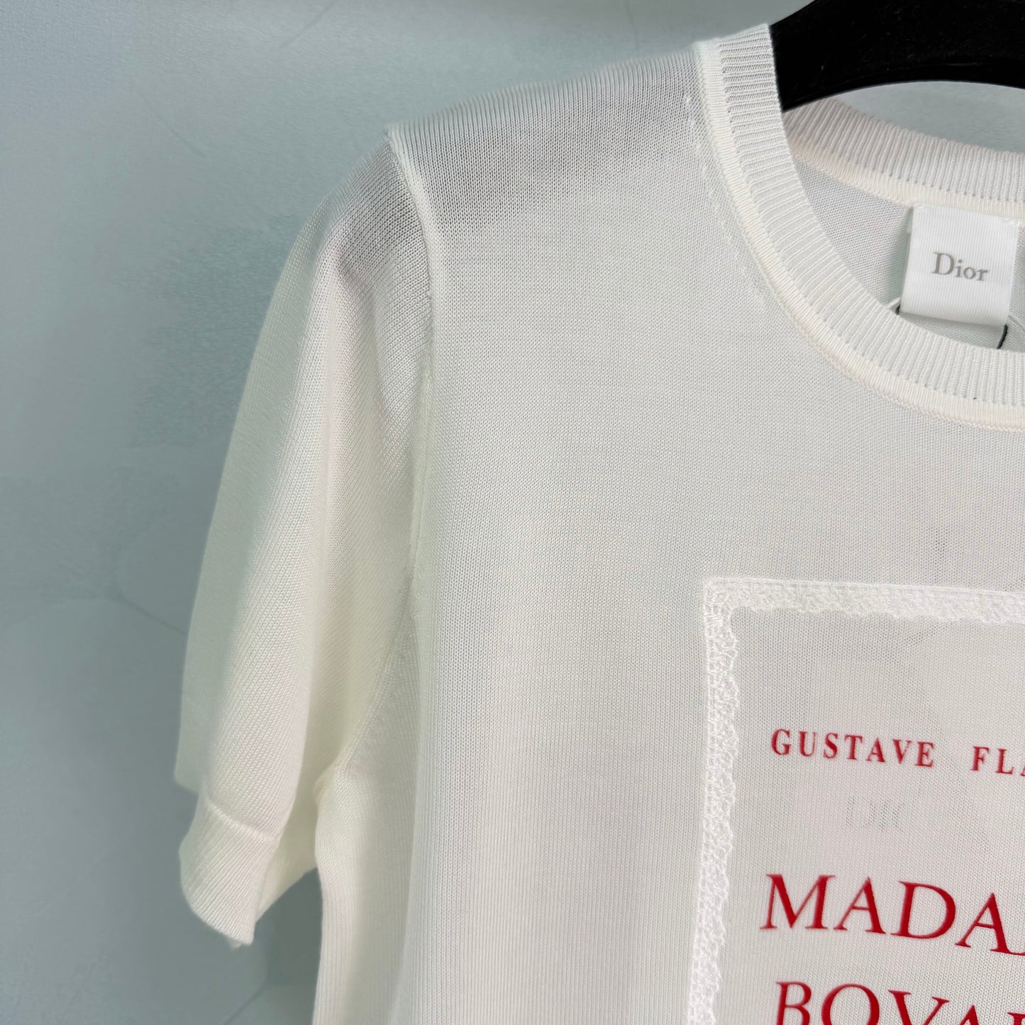 26SS NEW Crew neck logo knitted short sleeves