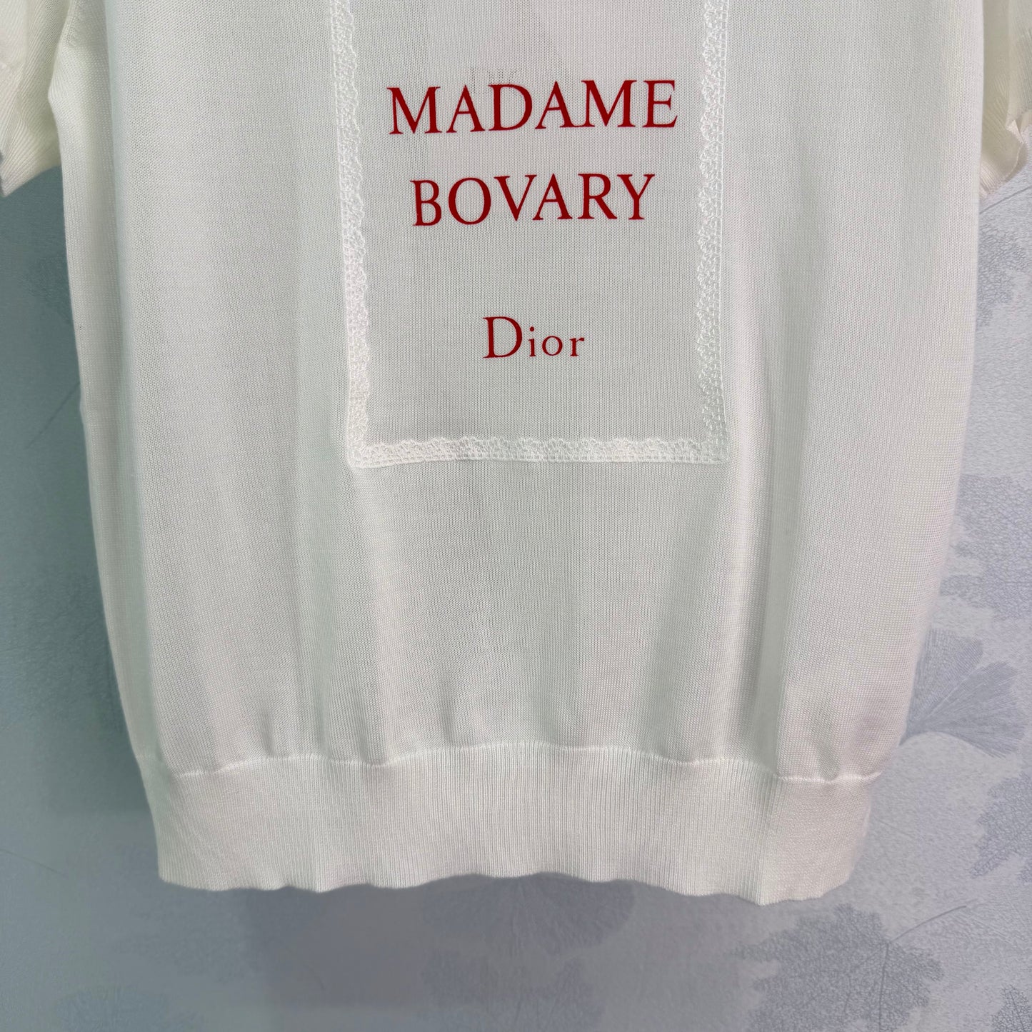 26SS NEW Crew neck logo knitted short sleeves