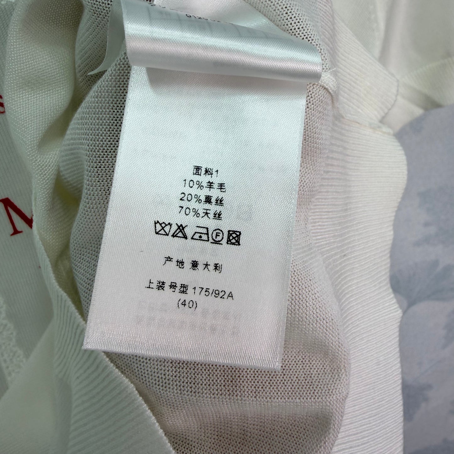26SS NEW Crew neck logo knitted short sleeves