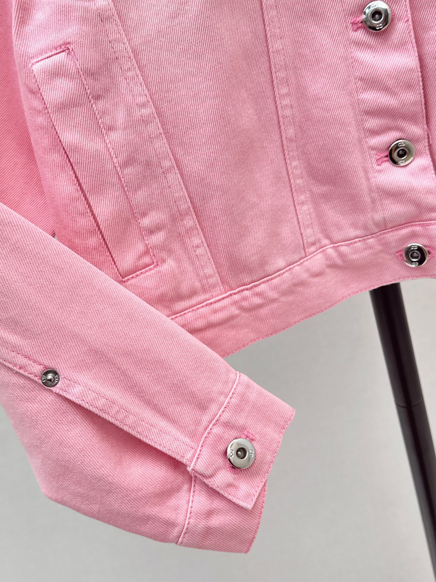 26SS NEW missd series age-reducing pink denim jacket