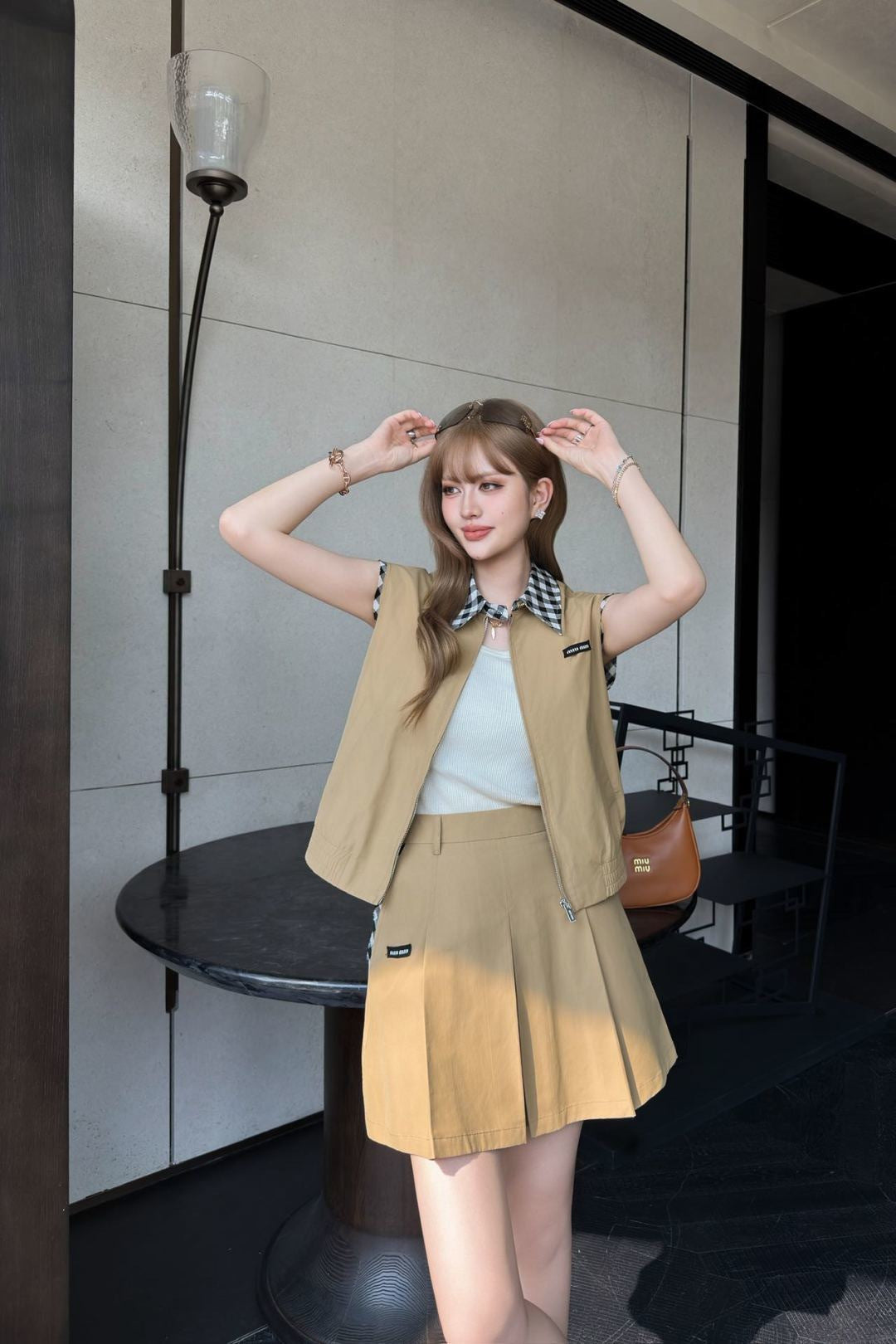 26SS NEW Age-reducing style outfit set