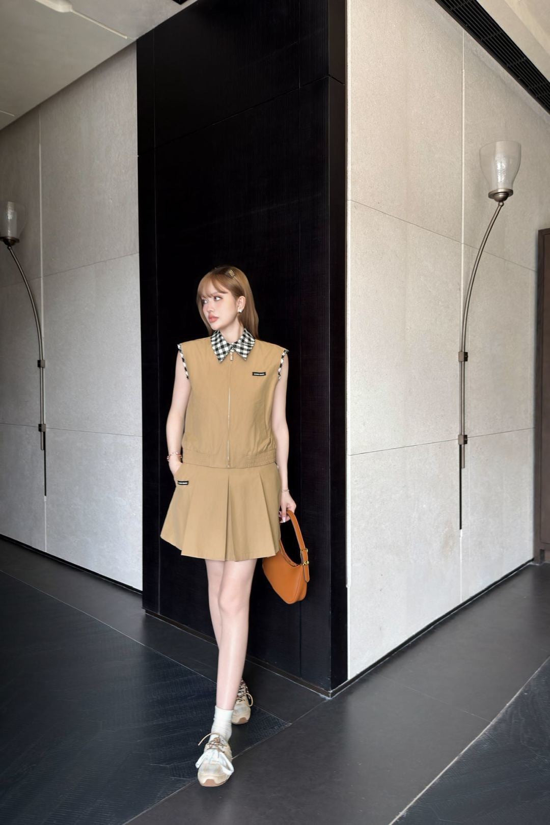 26SS NEW Age-reducing style outfit set