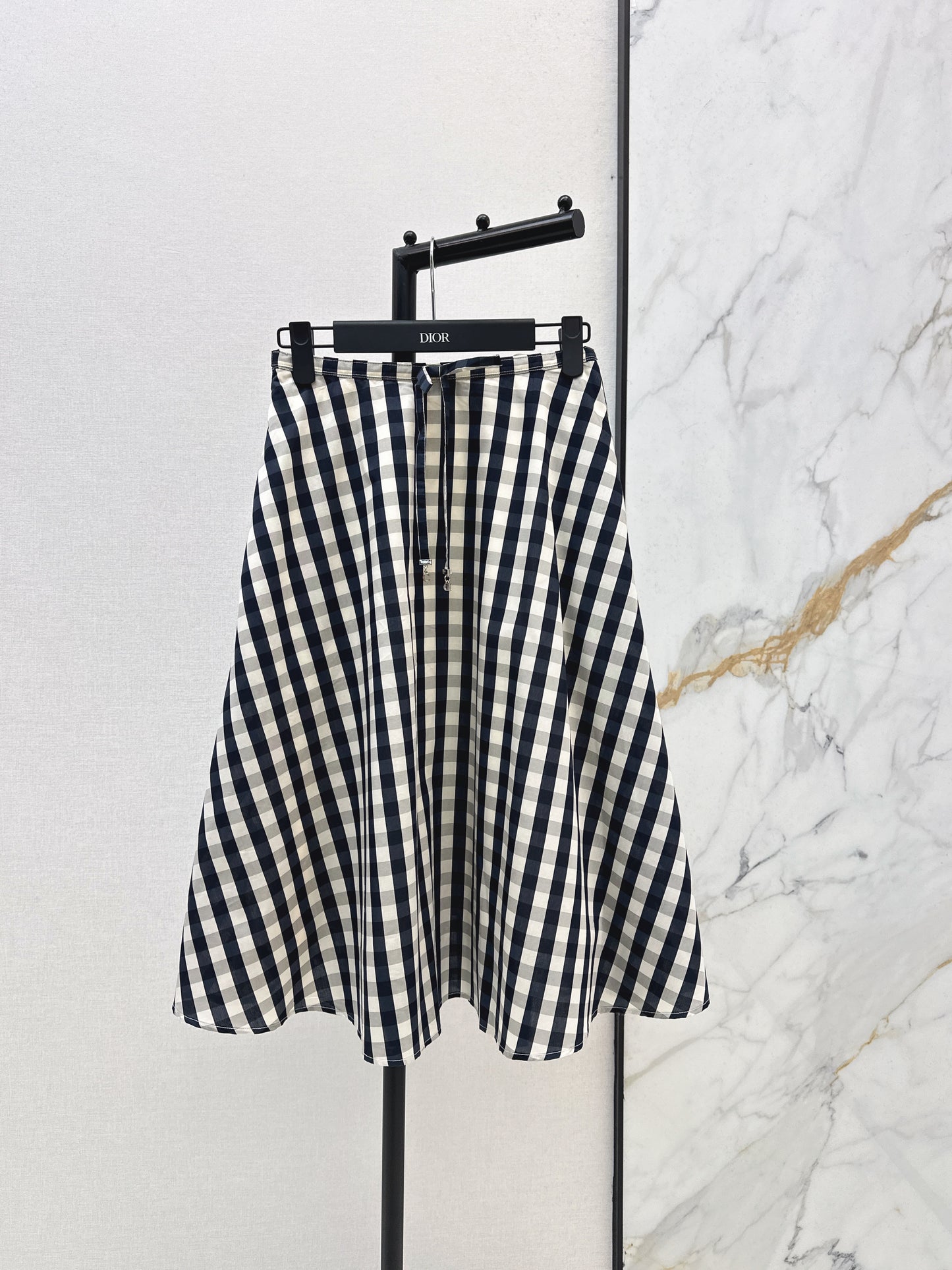 26SS NEW plaid umbrella skirt