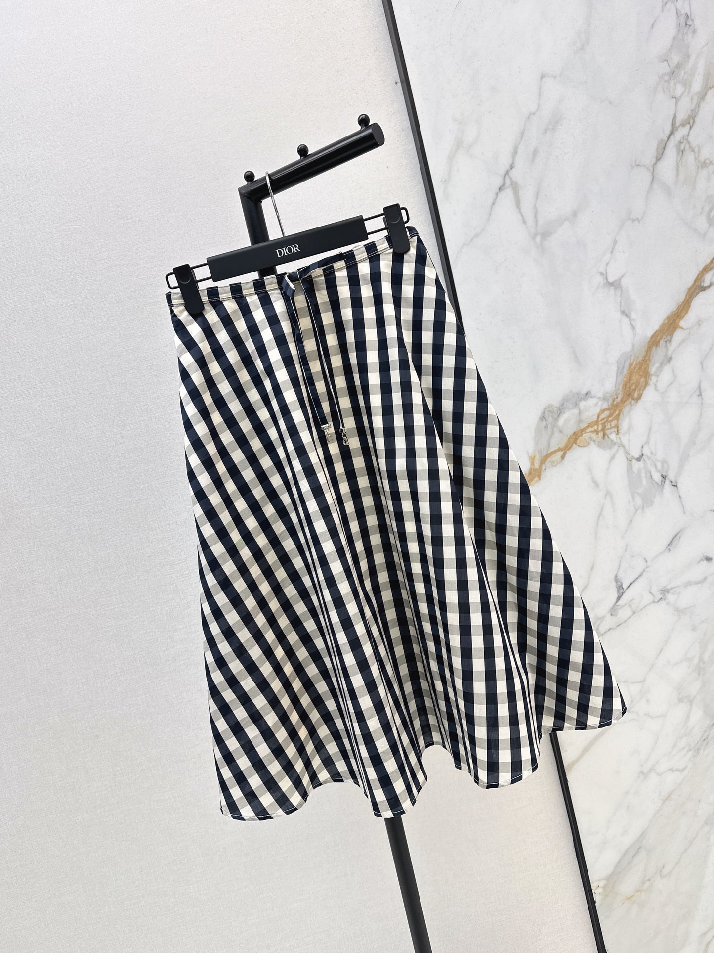 26SS NEW plaid umbrella skirt