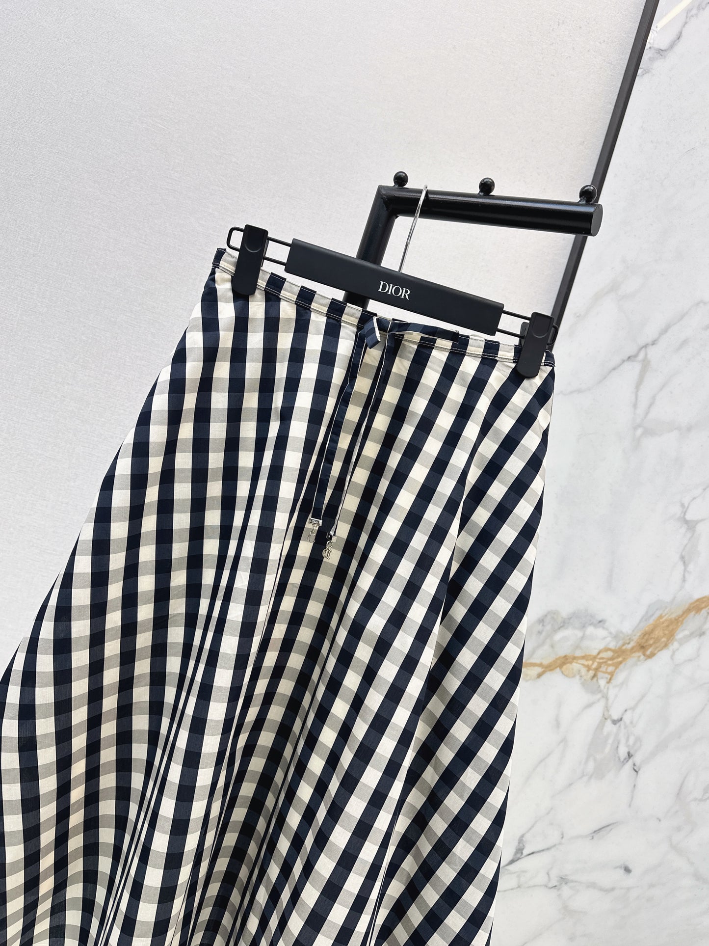 26SS NEW plaid umbrella skirt