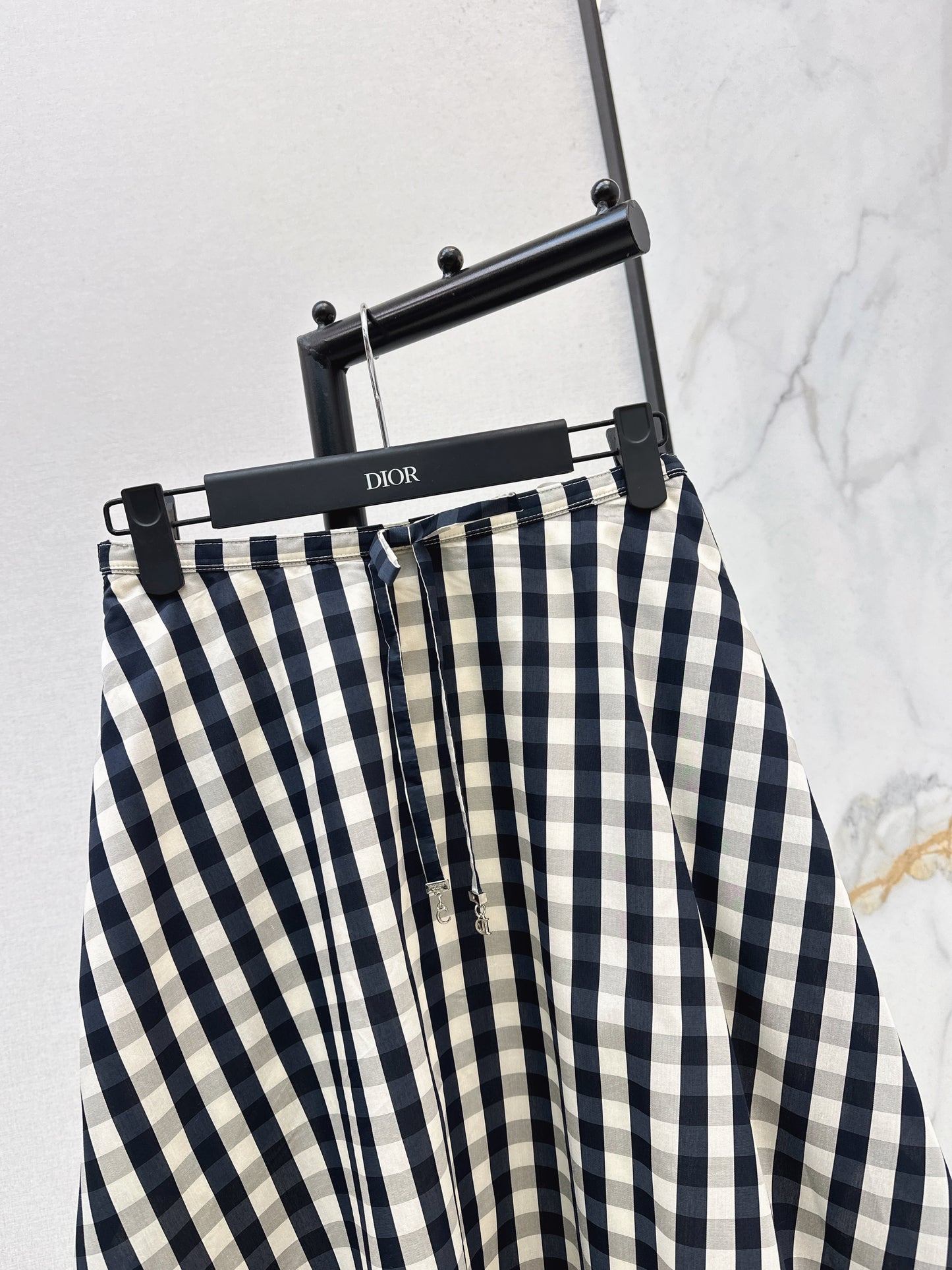 26SS NEW plaid umbrella skirt