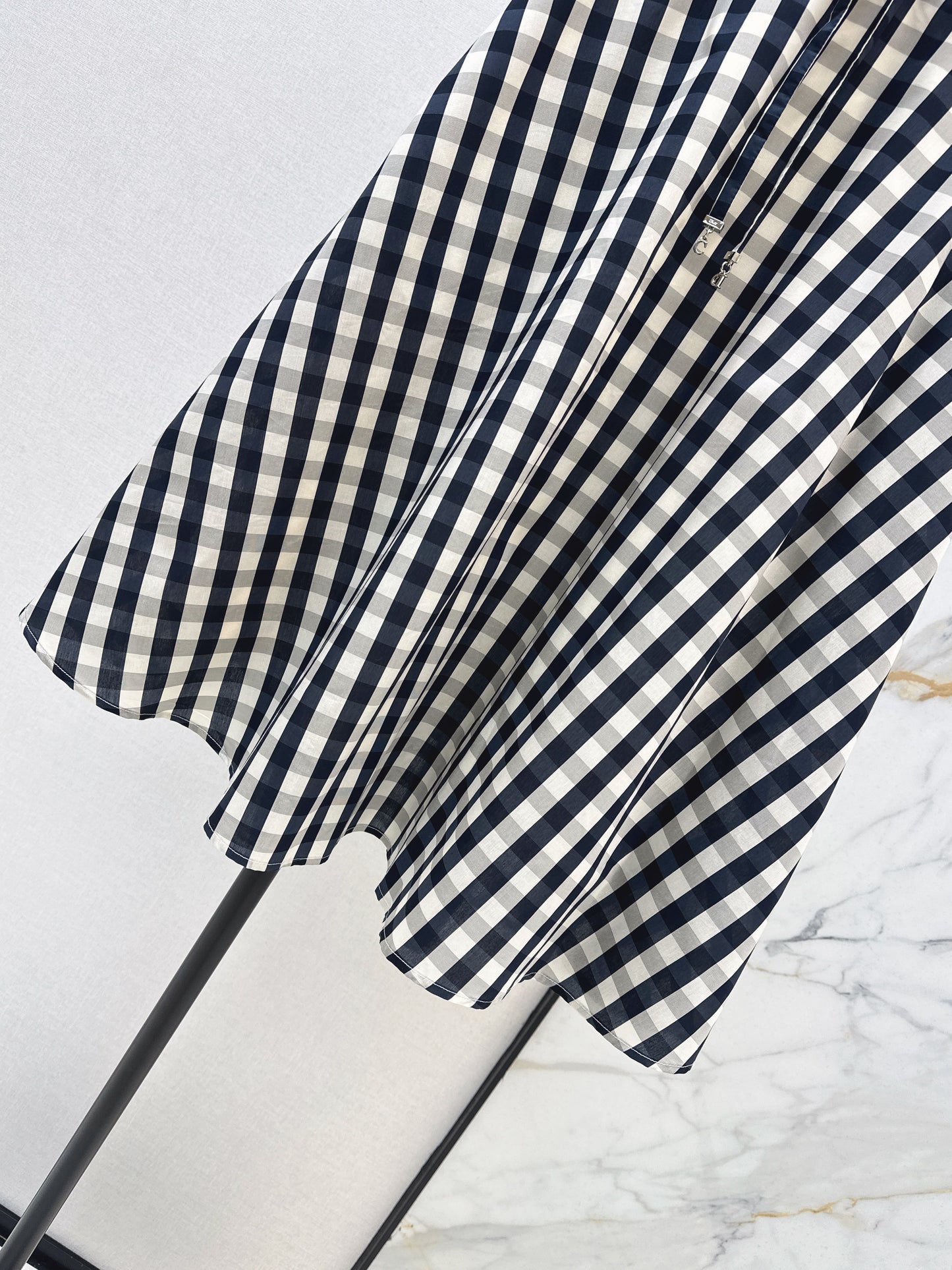 26SS NEW plaid umbrella skirt