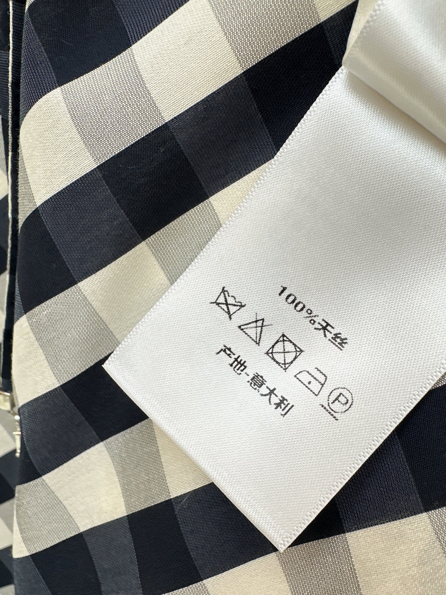 26SS NEW plaid umbrella skirt