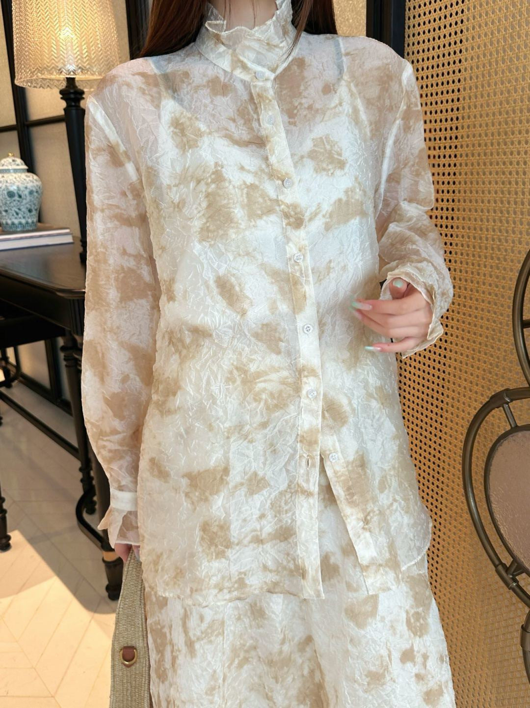 26SS NEW floral pattern print set