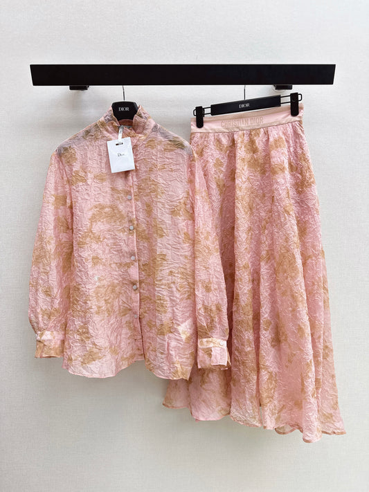26SS NEW floral pattern print set