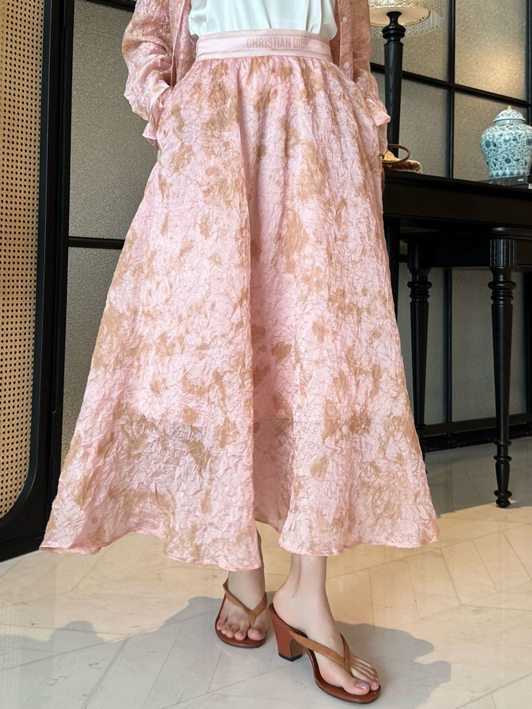 26SS NEW floral pattern print set