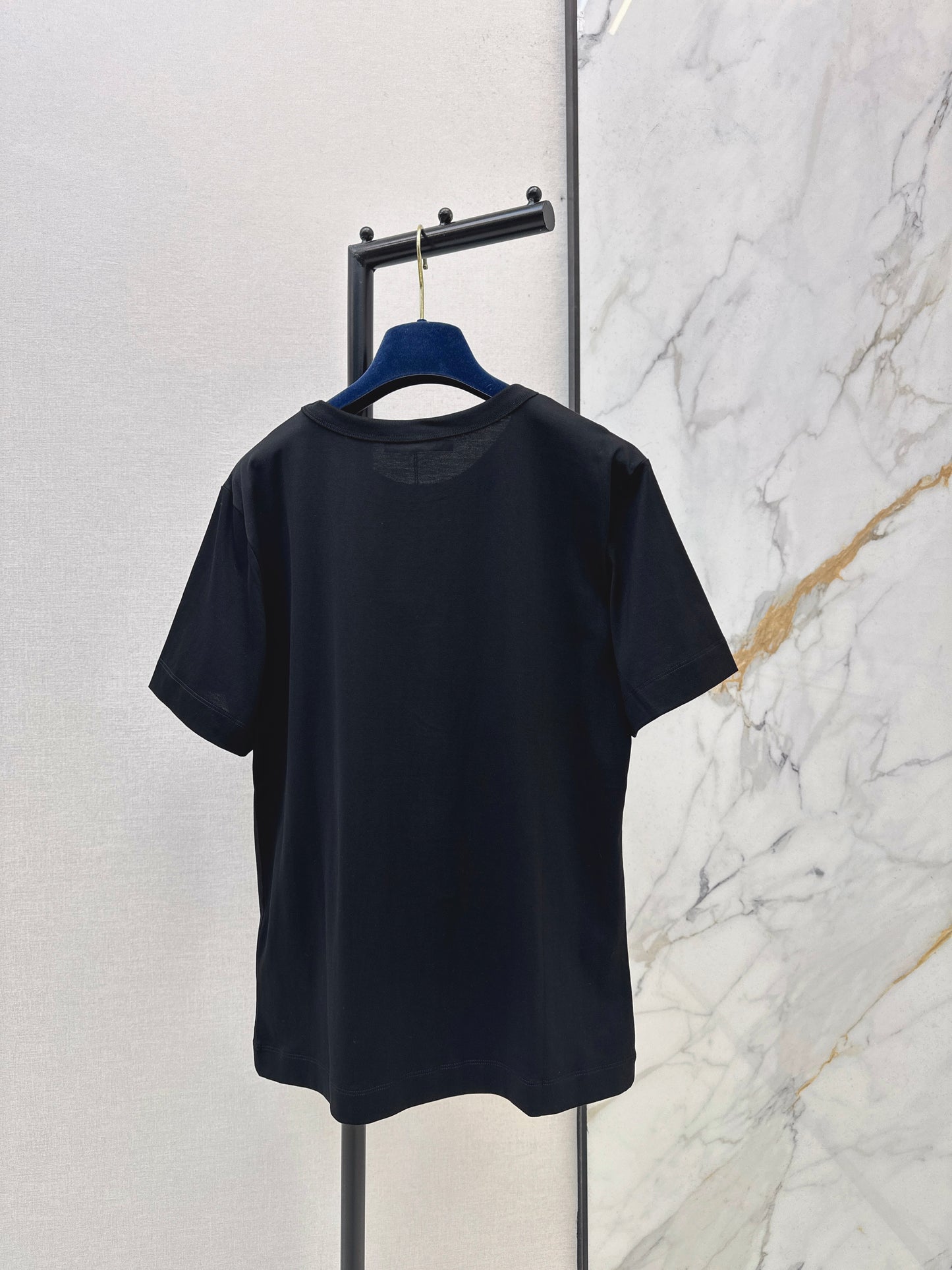 26SS NEUES T-Shirt mit Logo-Buchstabendruck