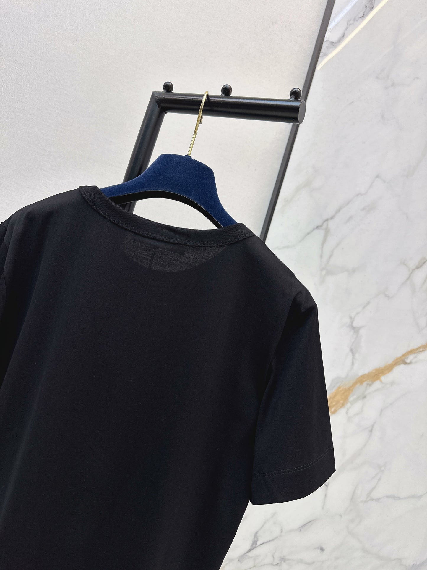 26SS NEUES T-Shirt mit Logo-Buchstabendruck