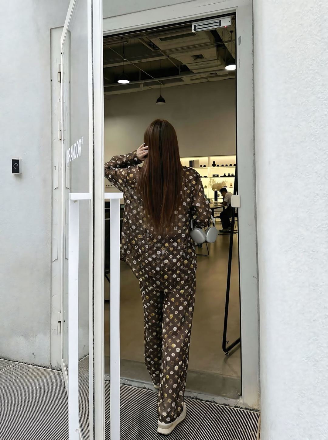 26SS NEW logo printed trousers