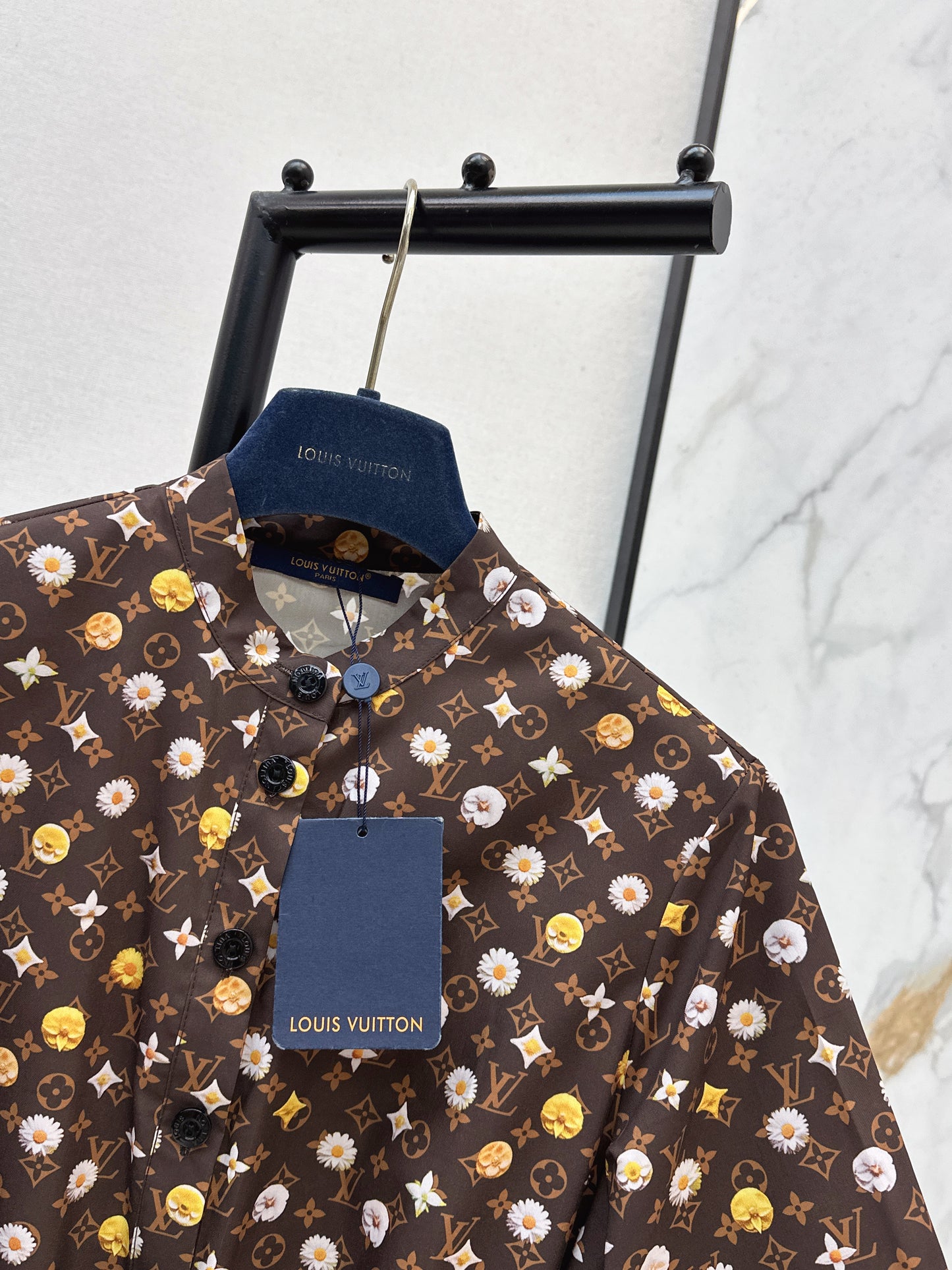 26SS NEW logo printed short sleeve dress