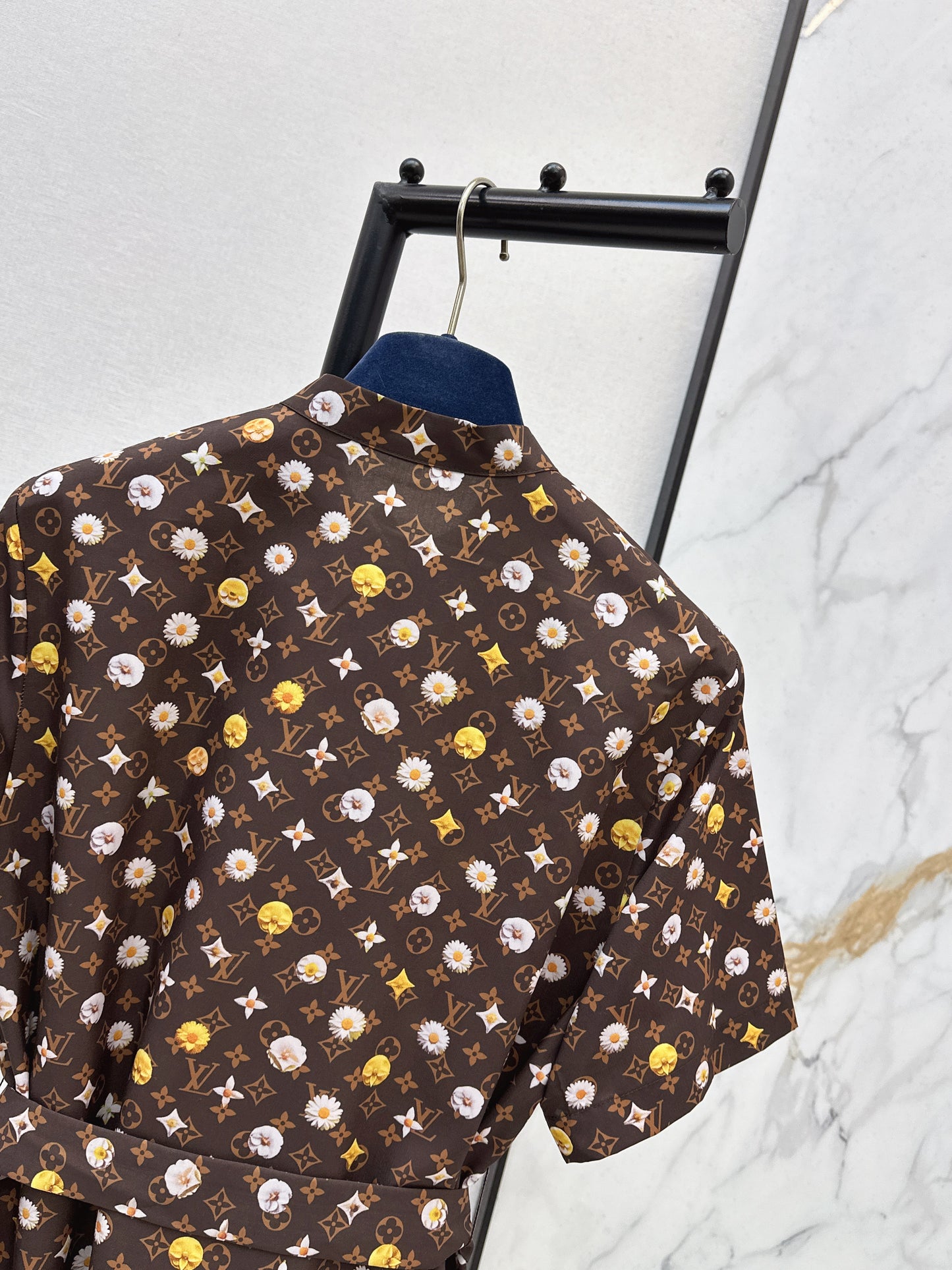 26SS NEW logo printed short sleeve dress