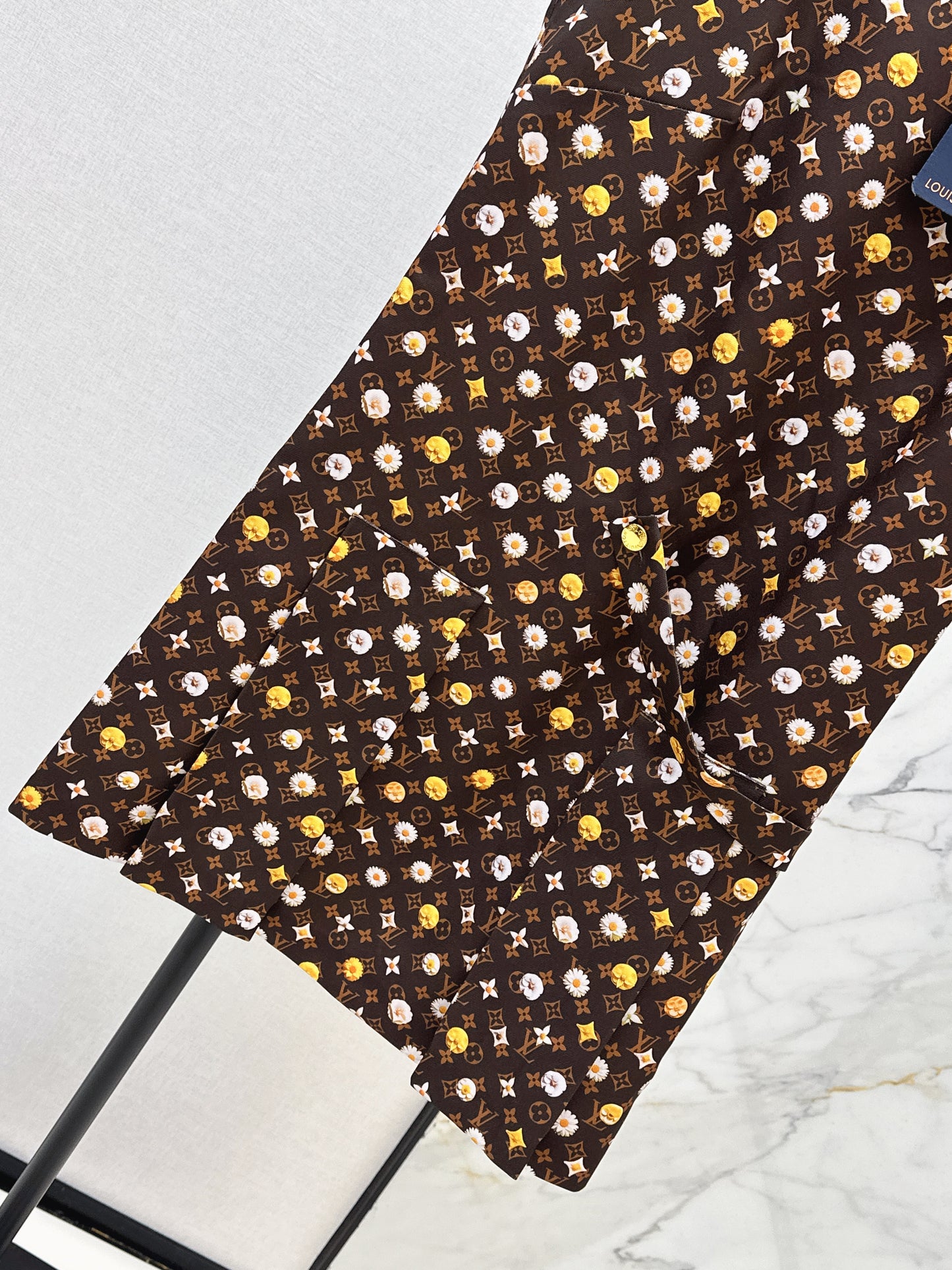 26SS NEW logo print sleeveless dress