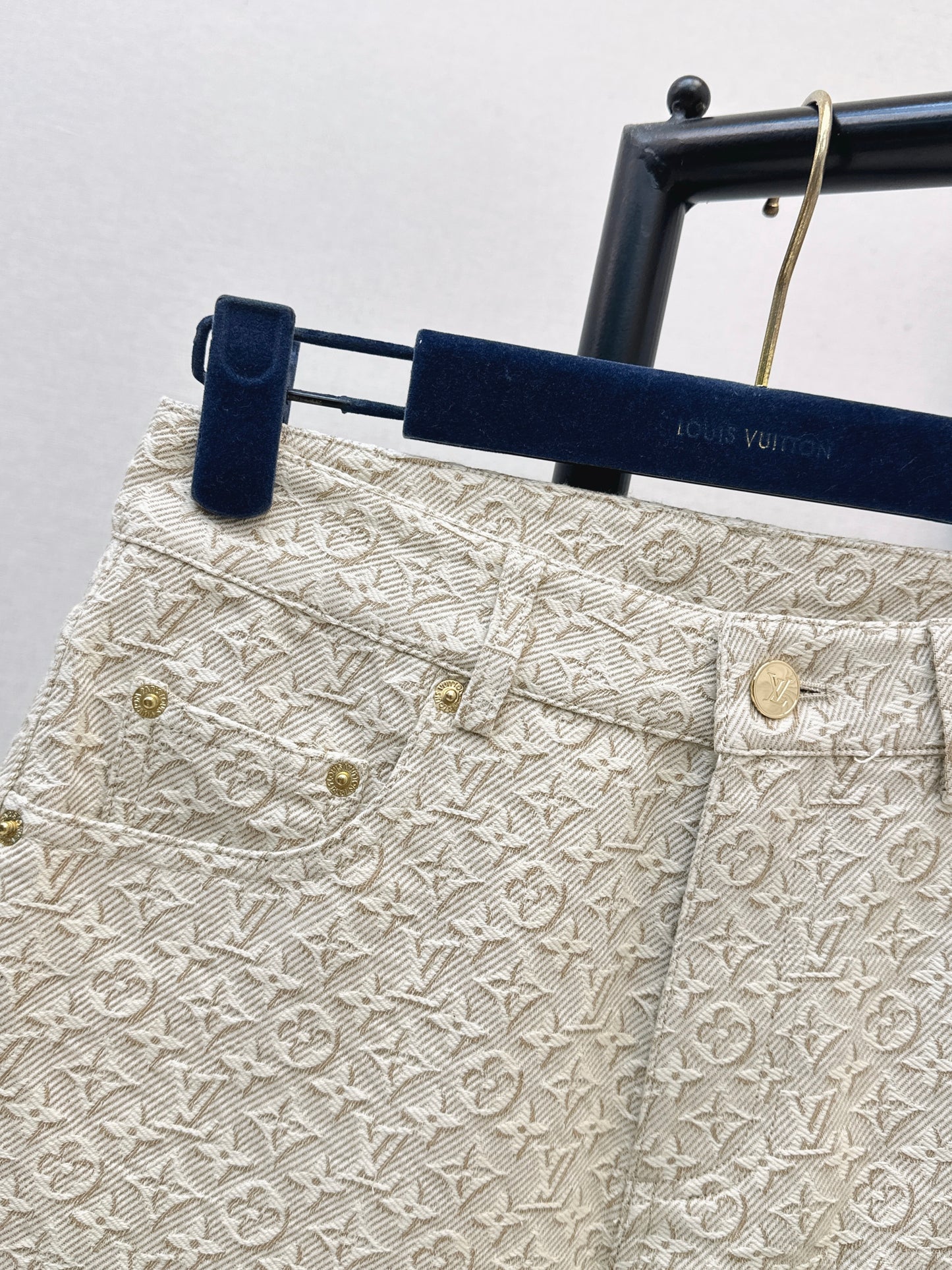26SS NEUE MONOGRAMM-Jacquard-Logo-Jeans