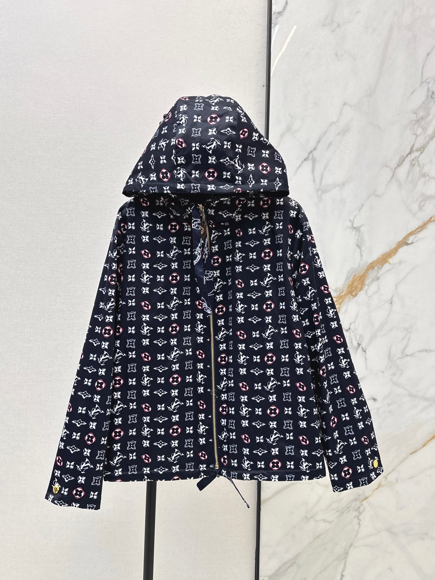 26SS NEW Reversible printed nylon jacket