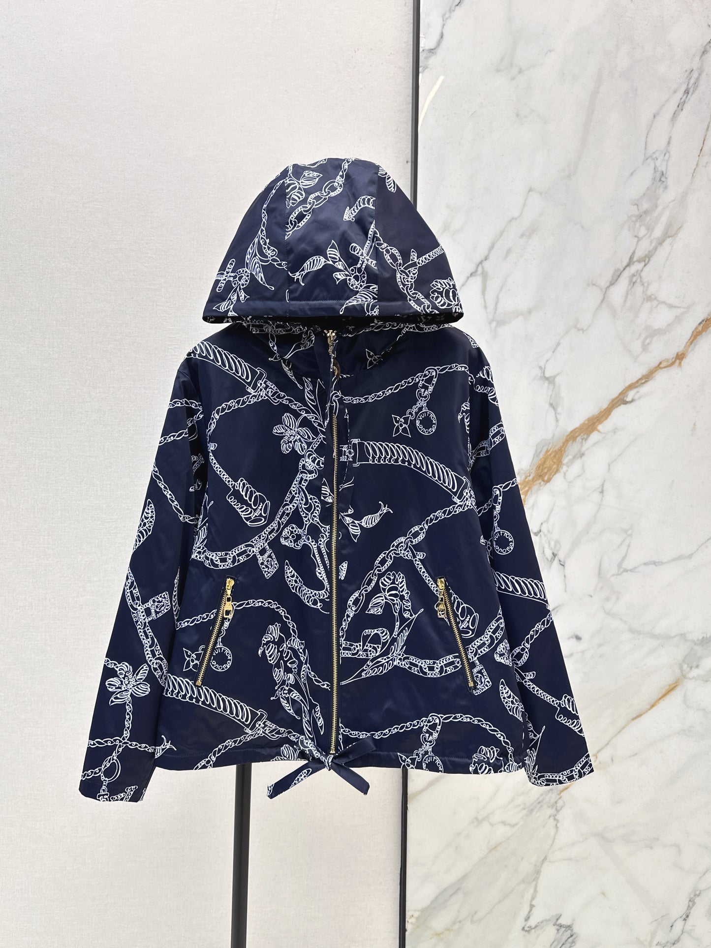 26SS NEW Reversible printed nylon jacket