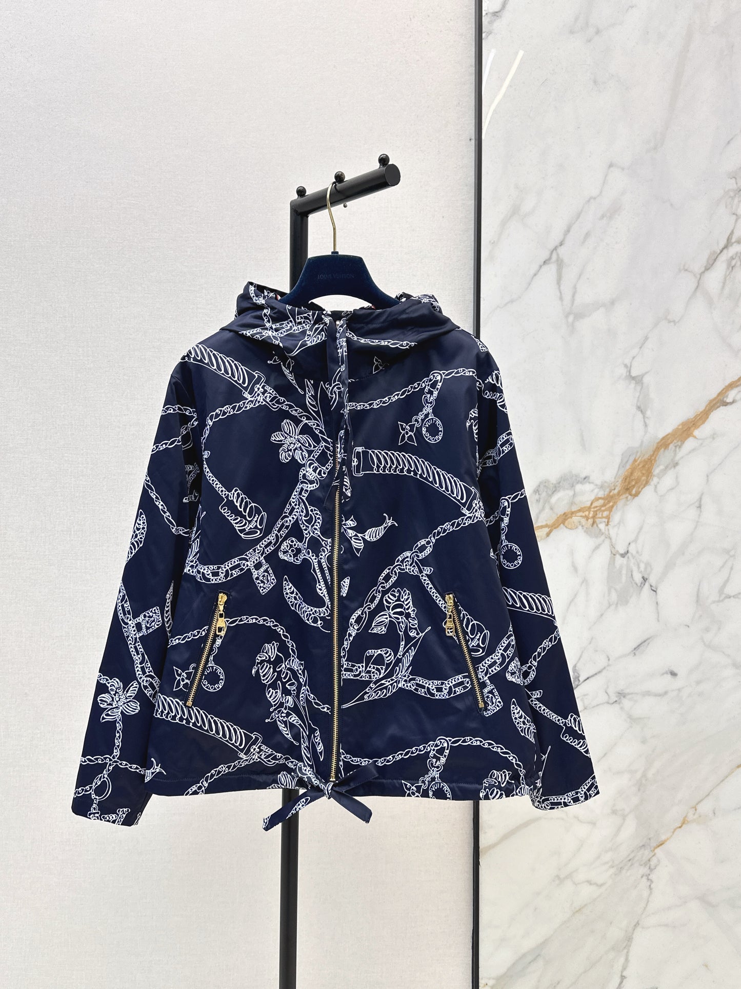 26SS NEW Reversible printed nylon jacket