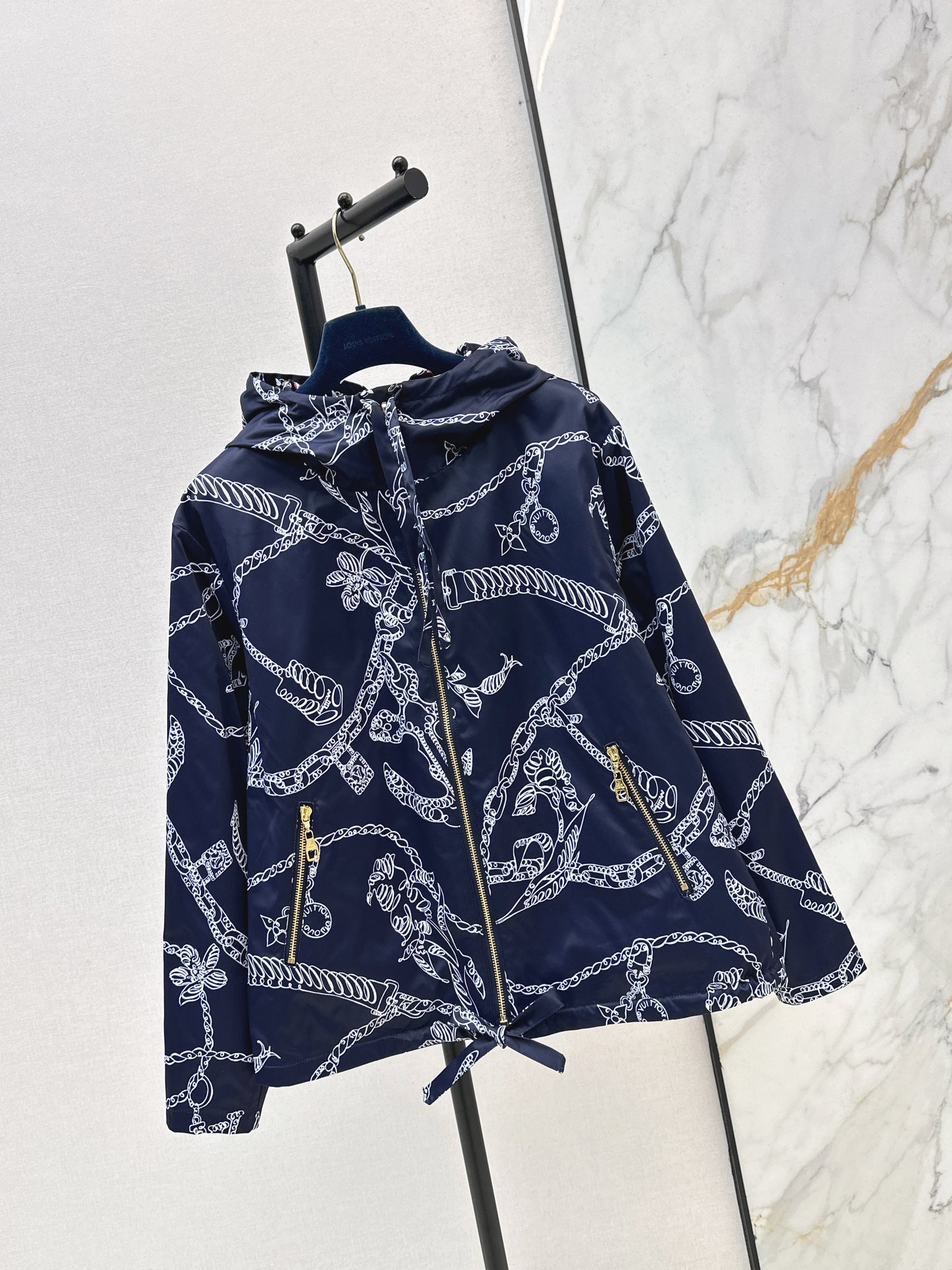 26SS NEW Reversible printed nylon jacket