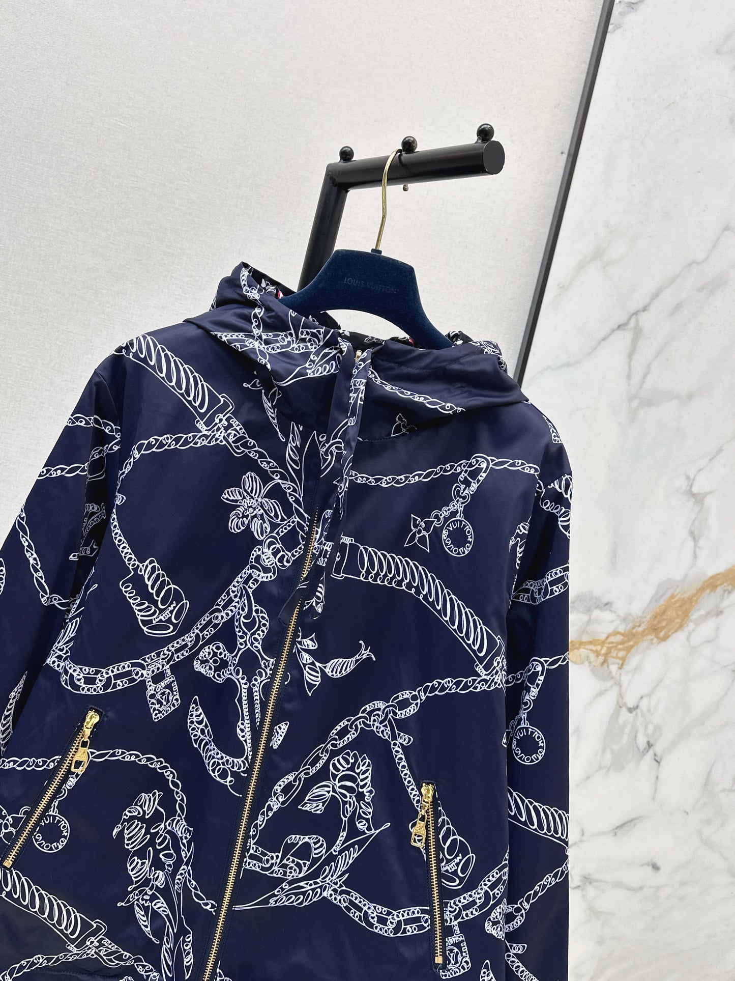 26SS NEW Reversible printed nylon jacket