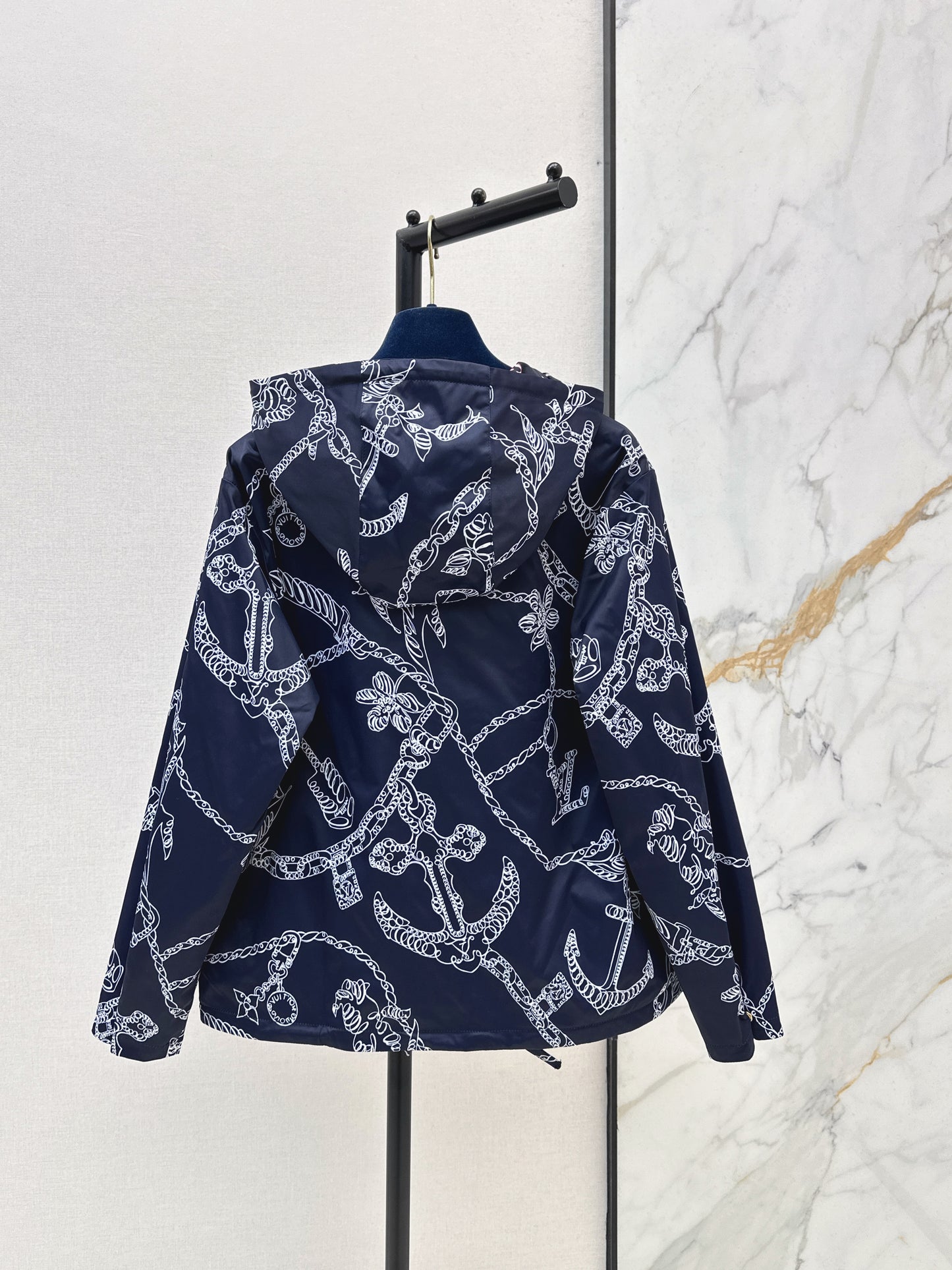26SS NEW Reversible printed nylon jacket