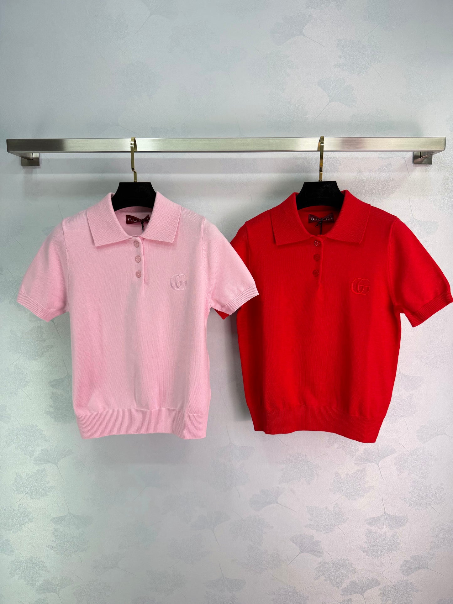 26SS NEUES Strick-Polohemd