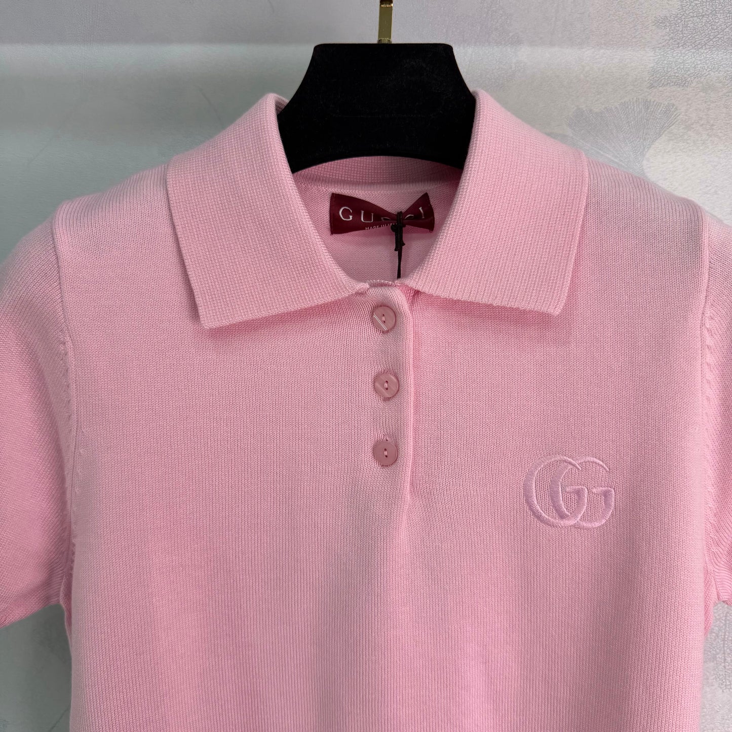 26SS NEUES Strick-Polohemd